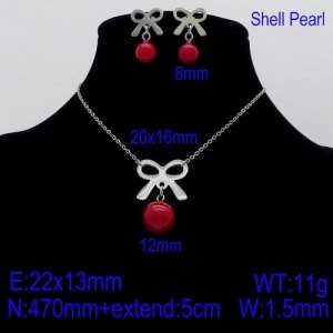 SS Jewelry Set(Most Women) - KS123058-Z