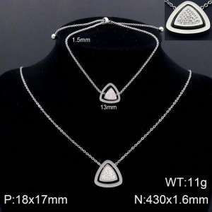 SS Jewelry Set(Most Women) - KS123077-KFC