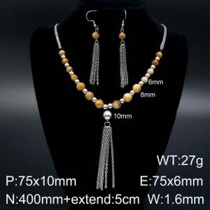 SS Jewelry Set(Most Women) - KS127256-Z