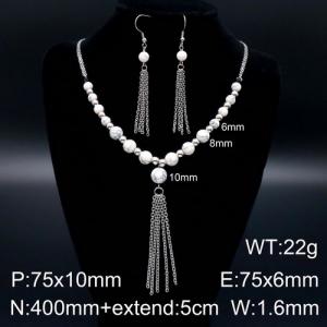 SS Jewelry Set(Most Women) - KS127257-Z