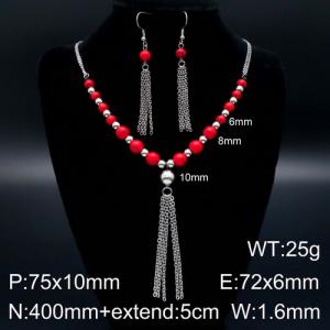 SS Jewelry Set(Most Women) - KS127258-Z