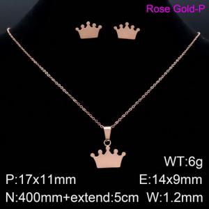 SS Jewelry Set(Most Women) - KS128465-K