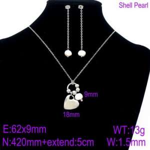 SS Jewelry Set(Most Women) - KS128623-Z