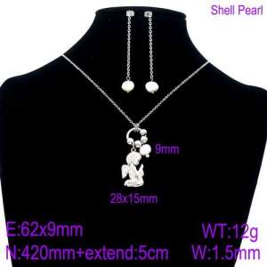 SS Jewelry Set(Most Women) - KS128624-Z