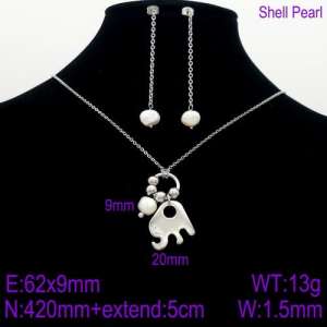 SS Jewelry Set(Most Women) - KS128627-Z