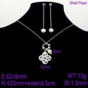 SS Jewelry Set(Most Women) - KS128632-Z