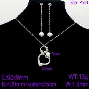 SS Jewelry Set(Most Women) - KS128634-Z