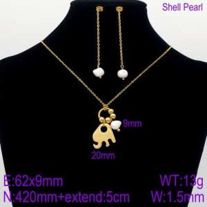 SS Jewelry Set(Most Women) - KS128641-Z