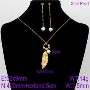 SS Jewelry Set(Most Women) - KS128642-Z