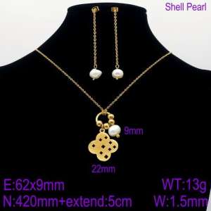 SS Jewelry Set(Most Women) - KS128646-Z