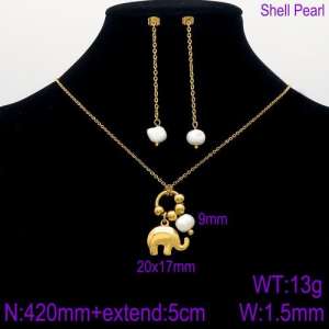 SS Jewelry Set(Most Women) - KS128647-Z