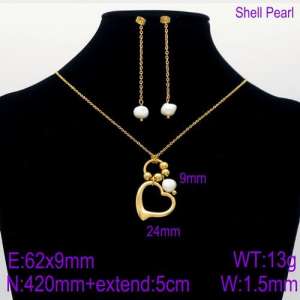 SS Jewelry Set(Most Women) - KS128648-Z