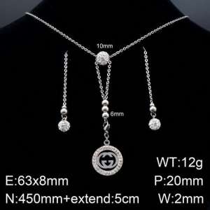 SS Jewelry Set(Most Women) - KS129574-Z