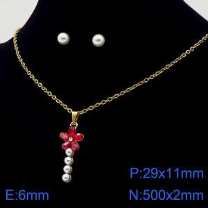 SS Jewelry Set(Most Women) - KS129611-BI