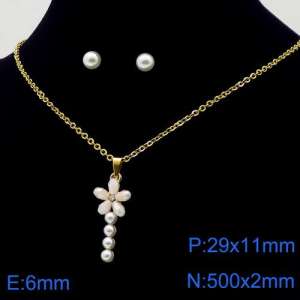 SS Jewelry Set(Most Women) - KS129612-BI