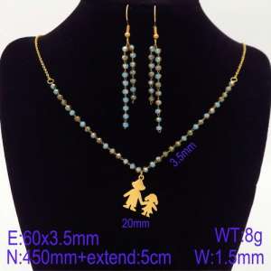 SS Jewelry Set(Most Women) - KS129798-Z