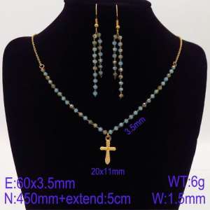 SS Jewelry Set(Most Women) - KS129810-Z