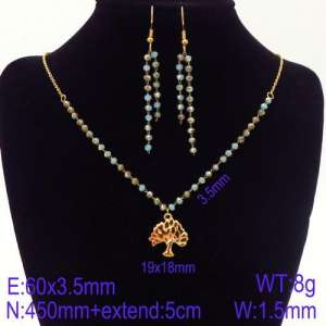 SS Jewelry Set(Most Women) - KS129816-Z