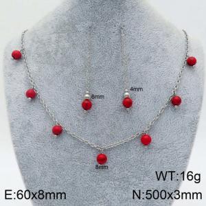 SS Jewelry Set(Most Women) - KS129870-Z