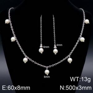 SS Jewelry Set(Most Women) - KS129883-Z