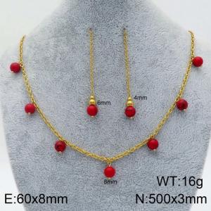 SS Jewelry Set(Most Women) - KS129885-Z