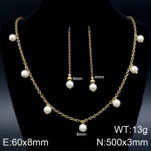 SS Jewelry Set(Most Women) - KS129898-Z