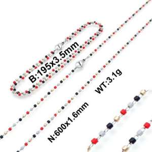 SS Jewelry Set(Most Women) - KS130879-Z