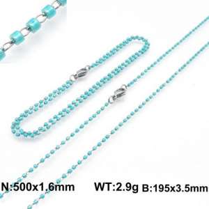 SS Jewelry Set(Most Women) - KS130947-Z