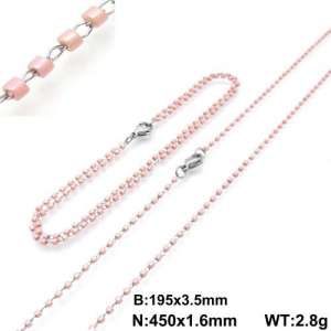 SS Jewelry Set(Most Women) - KS130960-Z