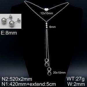 SS Jewelry Set(Most Women) - KS131034-Z