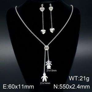 SS Jewelry Set(Most Women) - KS131388-Z