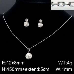 SS Jewelry Set(Most Women) - KS132778-Z