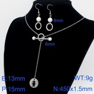 SS Jewelry Set(Most Women) - KS133300-Z