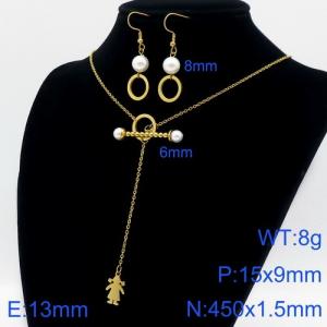 SS Jewelry Set(Most Women) - KS133306-Z