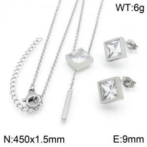 SS Jewelry Set(Most Women) - KS133453-HR