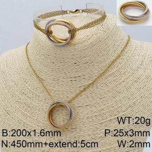 SS Jewelry Set(Most Women) - KS133578-Z