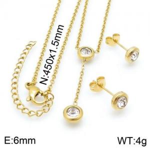 SS Jewelry Set(Most Women) - KS134047-HR