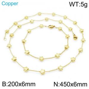 Copper Jewelry Set(Most Women) - KS134289-Z