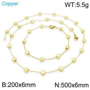 Copper Jewelry Set(Most Women) - KS134290-Z