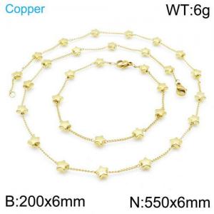 Copper Jewelry Set(Most Women) - KS134291-Z