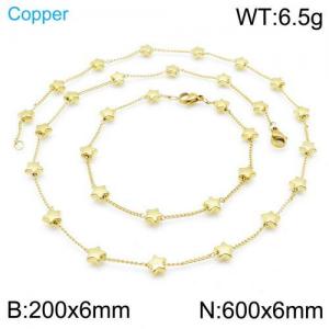 Copper Jewelry Set(Most Women) - KS134292-Z