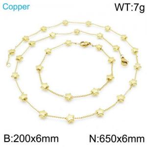 Copper Jewelry Set(Most Women) - KS134293-Z