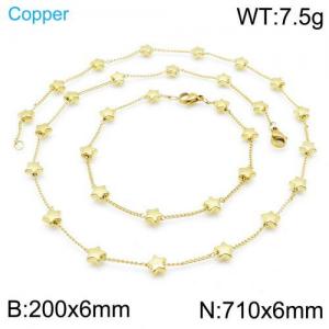 Copper Jewelry Set(Most Women) - KS134294-Z