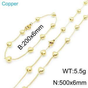 Copper Jewelry Set(Most Women) - KS134308-Z