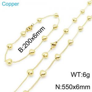 Copper Jewelry Set(Most Women) - KS134309-Z
