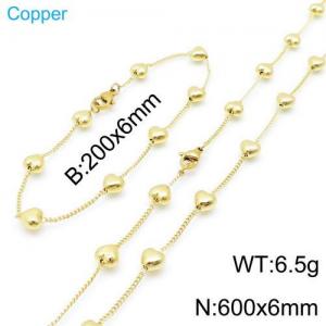 Copper Jewelry Set(Most Women) - KS134310-Z