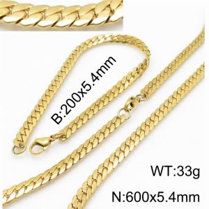 SS Jewelry Set(Most Men) - KS135380-Z