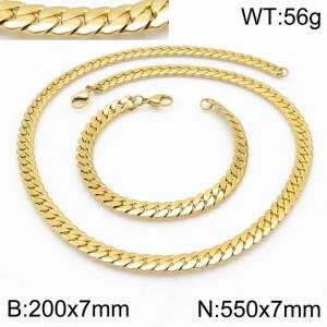 SS Jewelry Set(Most Men) - KS135390-Z