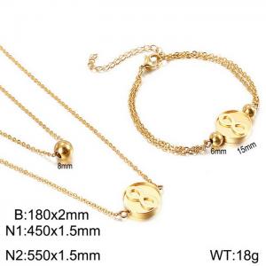 SS Jewelry Set(Most Women) - KS135424-Z