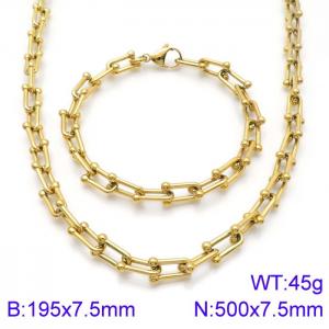 SS Jewelry Set(Most Men) - KS135598-KFC